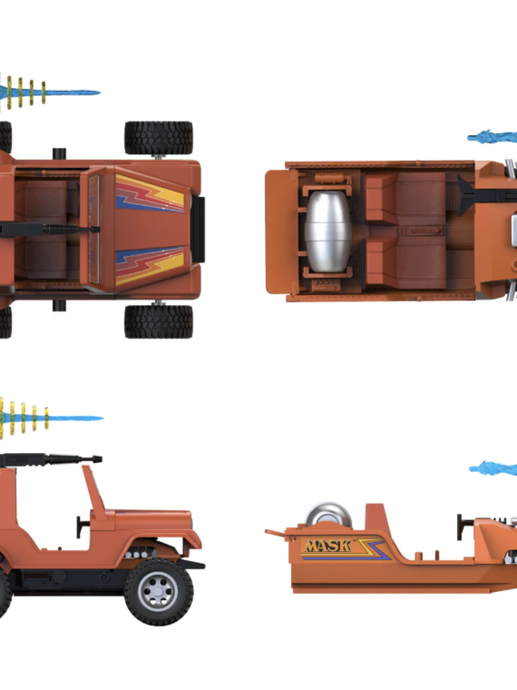 The Loyal Subjects M.a.s.k. Gator Vehicle replica pvc