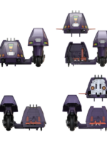 The Loyal Subjects M.a.s.k. Stealth Submarine Cycle (ssc) Vehicle replica pvc