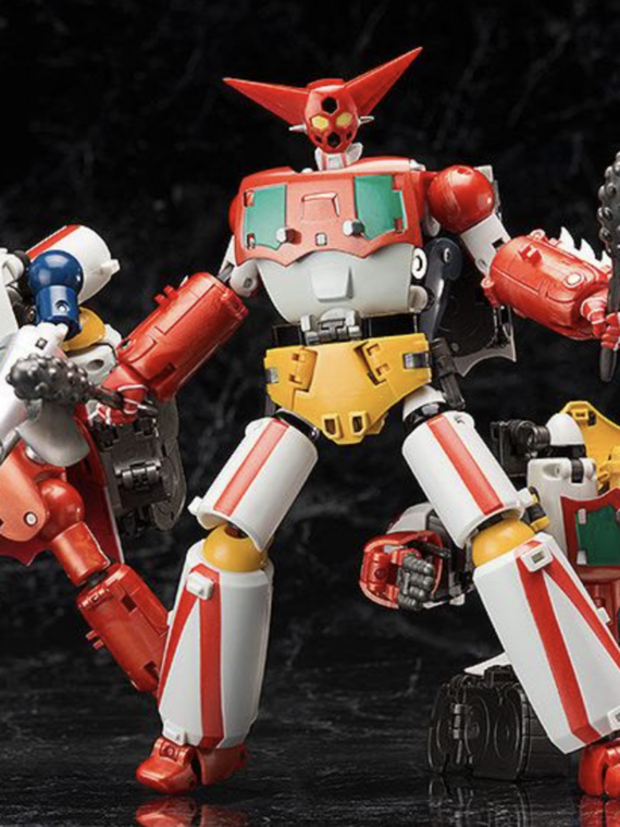 Freeing Getter Robo Dynamic Change R Getter Robo Action Figure Set pvc 19 cm