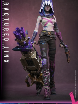 Hot Toys Arcane Action Figure 1/6 Fractured Jinx 28 cm Action figures League of Legends
