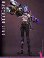 Hot Toys Arcane Action Figure 1/6 Fractured Jinx 28 cm Action figures League of Legends