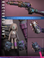 Hot Toys Arcane Action Figure 1/6 Fractured Jinx 28 cm Action figures League of Legends
