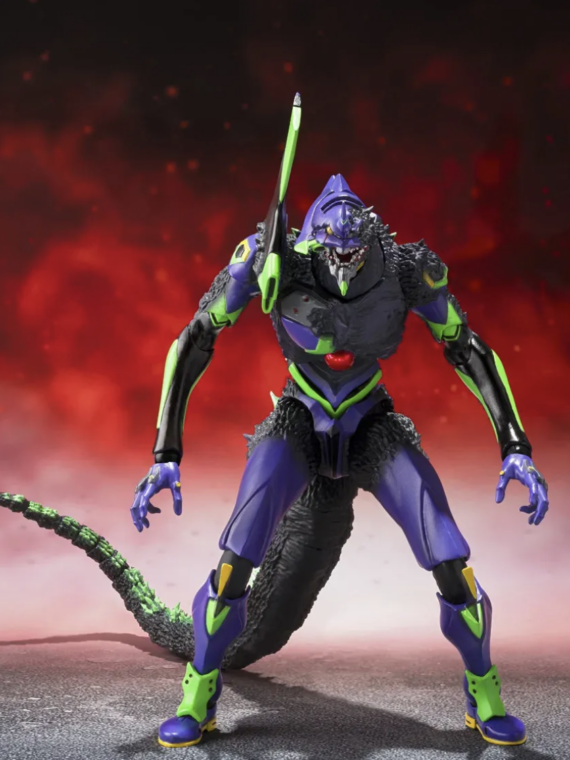 Bandai Evangelion Test Typeｰ01 "g" Awakening Form S.h. Monsterarts action figure pvc