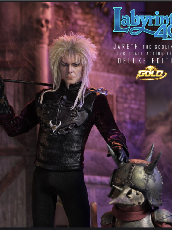 Infinite Statue Labyrinth Jareth The Goblin King 1/6 Action Figure Deluxe Edition Gold doll