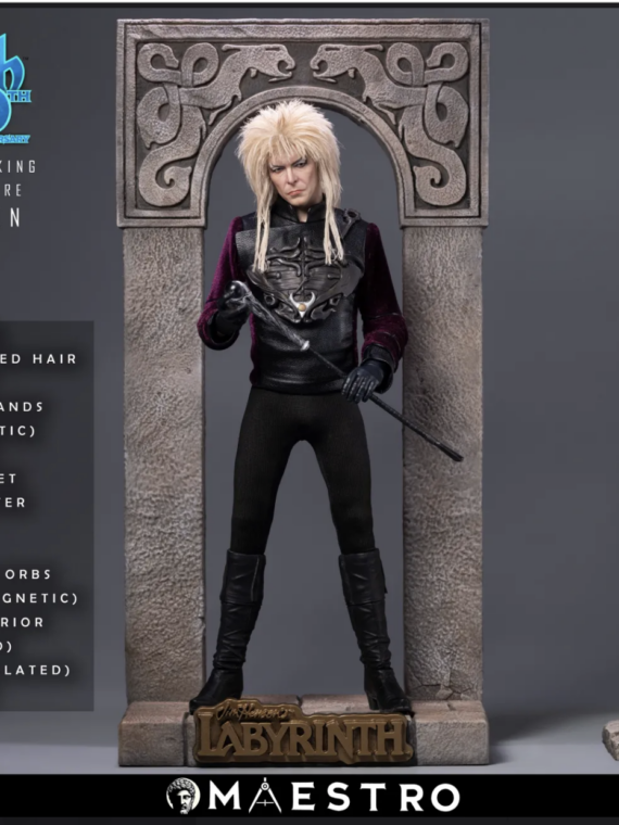 Infinite Statue Labyrinth Jareth The Goblin King 1/6 Action Figure Deluxe Edition Gold doll