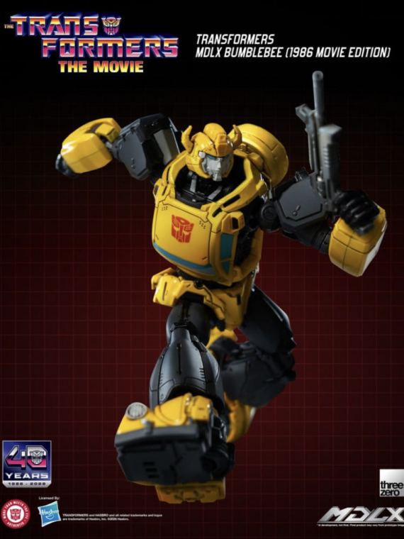 Threezero Transformers MDLX Action Figure Bumblebee (1986 Movie Edition) 12 cm