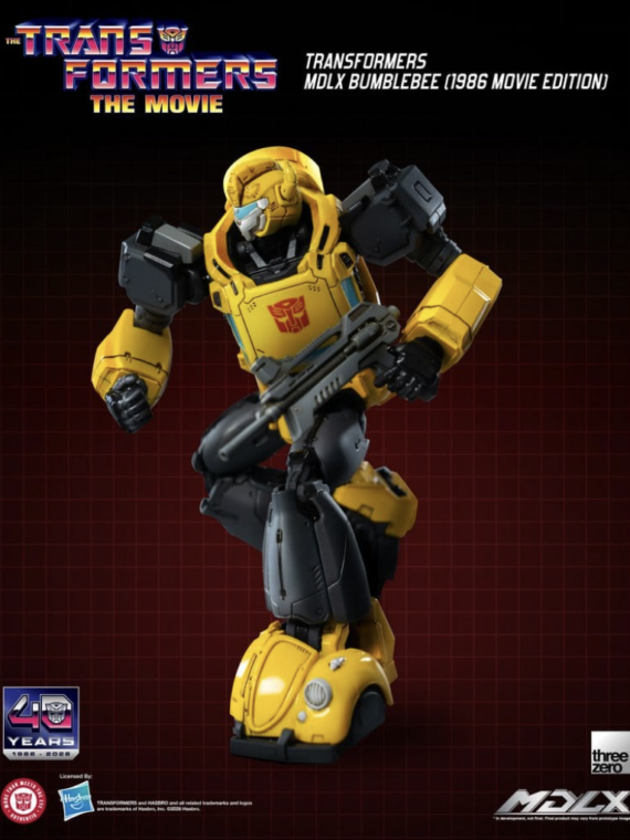 Threezero Transformers MDLX Action Figure Bumblebee (1986 Movie Edition) 12 cm