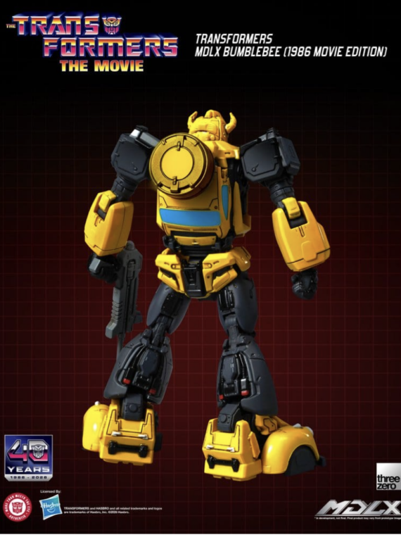 Threezero Transformers MDLX Action Figure Bumblebee (1986 Movie Edition) 12 cm
