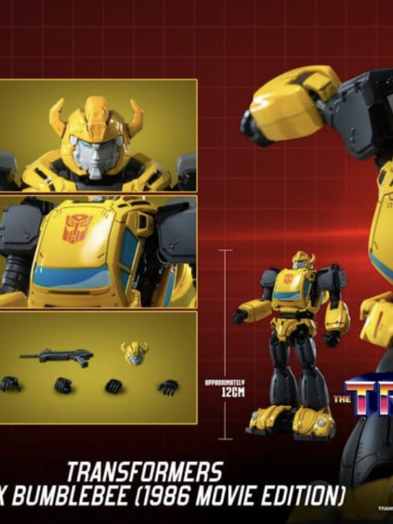 Threezero Transformers MDLX Action Figure Bumblebee (1986 Movie Edition) 12 cm