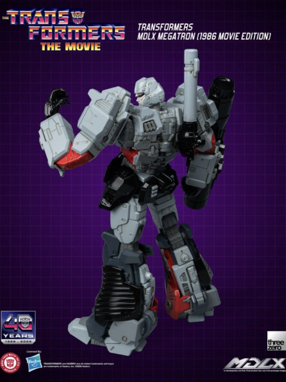 Threezero Transformers MDLX Action Figure Megatron (1986 Movie Edition) 18 cm