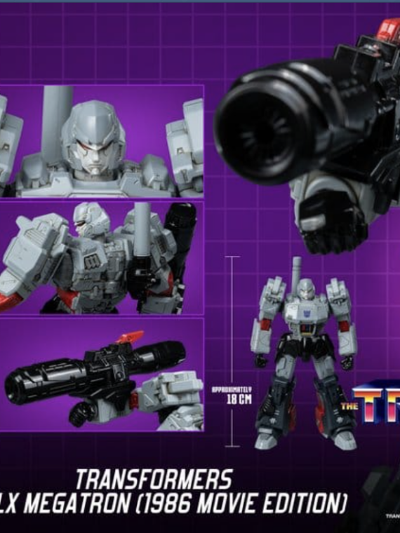 Threezero Transformers MDLX Action Figure Megatron (1986 Movie Edition) 18 cm