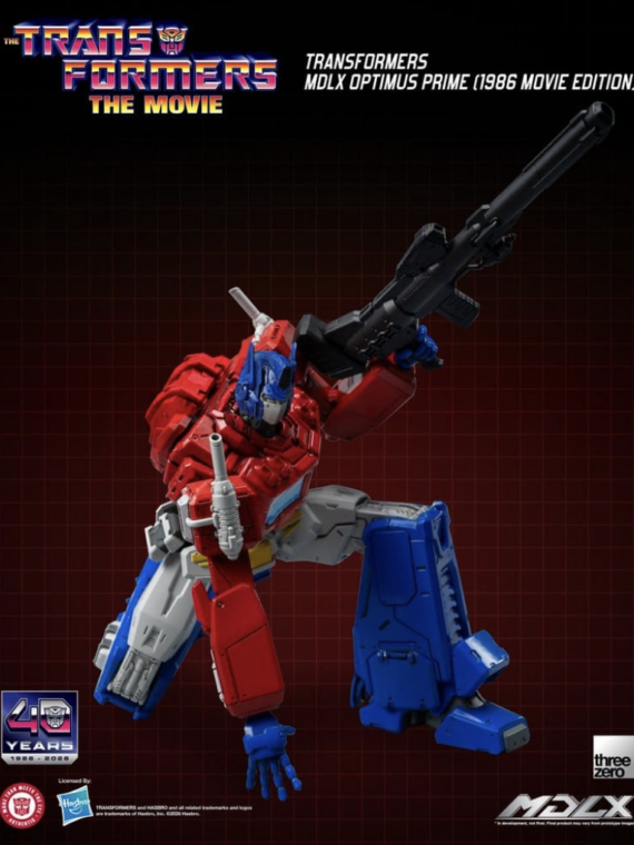 Threezero Transformers MDLX Action Figure Optimus Prime (1986 Movie Edition) 18 cm