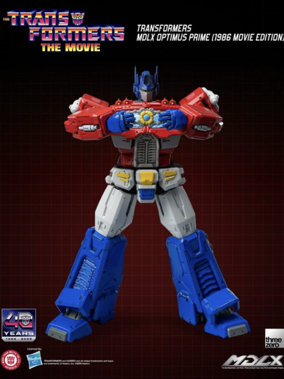 Threezero Transformers MDLX Action Figure Optimus Prime (1986 Movie Edition) 18 cm