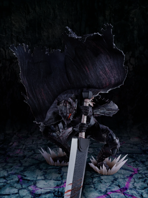 Bandai Berserk Guts Berserker Armor Heat Of Passion Battle S.h.figuarts pvc 16 cm