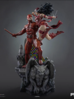 Iron Studios Daredevil And Elektra 1/6 Statue Diorama resina 52 cm