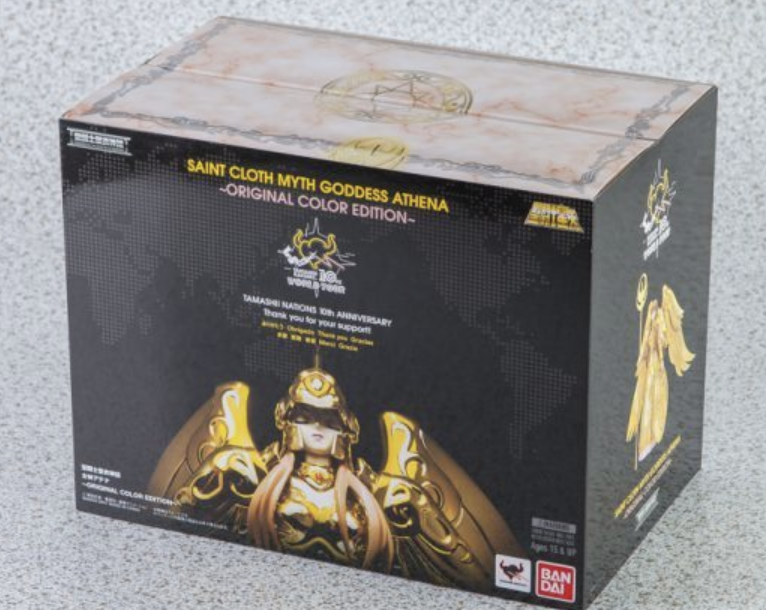Bandai Saint Seiya Myth Cloth Athena God Cloth oce action figure