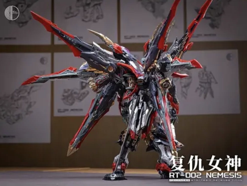 Infinite Dimension 1/100 Advanced Strategic Revenge Titan RT-002 Nemesis Model kit