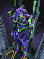 Tron Model Evangelion Unit-01 Model Kit Deluxe Version