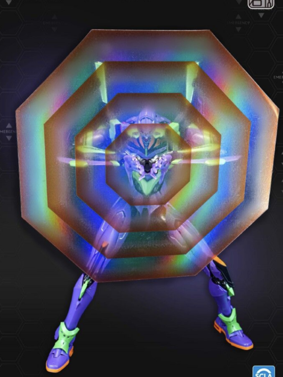 Tron Model Evangelion Unit-01 Model Kit Deluxe Version