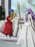 Bandai Saint Seiya God Cloth Abel + Athena Memory box set action figure