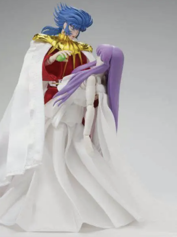 Bandai Saint Seiya God Cloth Abel + Athena Memory box set action figure