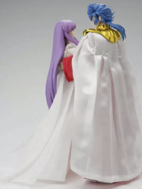Bandai Saint Seiya God Cloth Abel + Athena Memory box set action figure