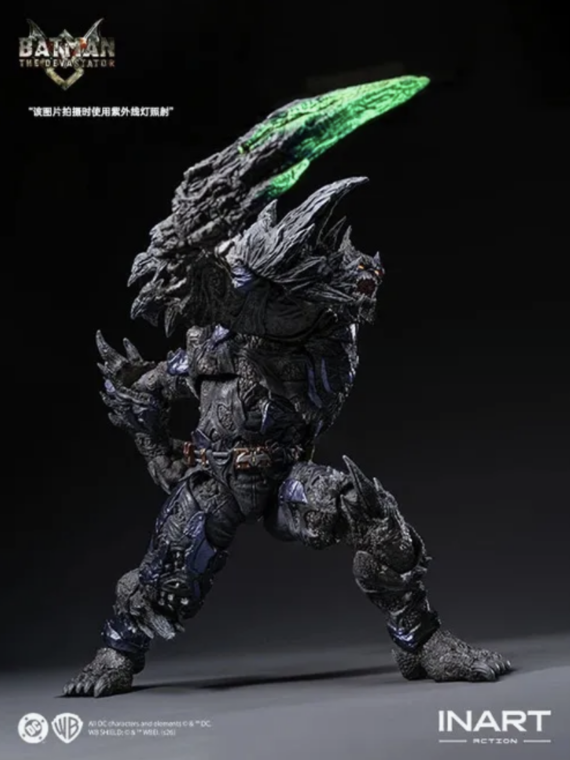 Inart Dark Nights Metal Batman The Devastator 1/12 Action Figure pvc/abs/metallo