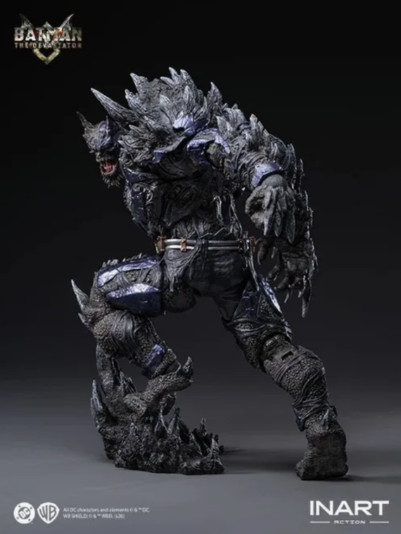 Inart Dark Nights Metal Batman The Devastator 1/12 Action Figure pvc/abs/metallo