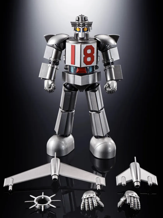 Bandai Gx-101s Daitetsujin 17 & 18 Graviton Box Soul of Chogokin abs/metallo