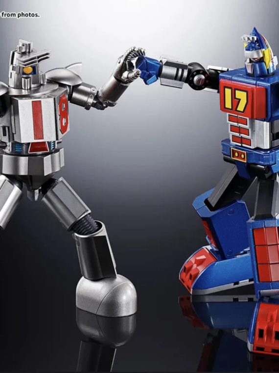 Bandai Gx-101s Daitetsujin 17 & 18 Graviton Box Soul of Chogokin abs/metallo