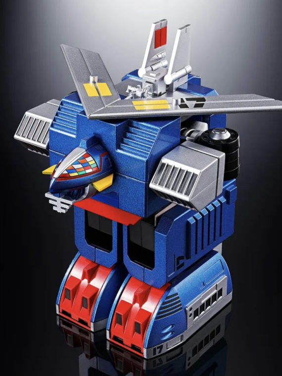 Bandai Gx-101s Daitetsujin 17 & 18 Graviton Box Soul of Chogokin abs/metallo