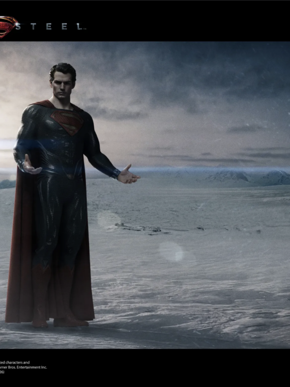 Inart Man Of Steel Superman 1/6 Collectible Figure action figure doll 32 cm