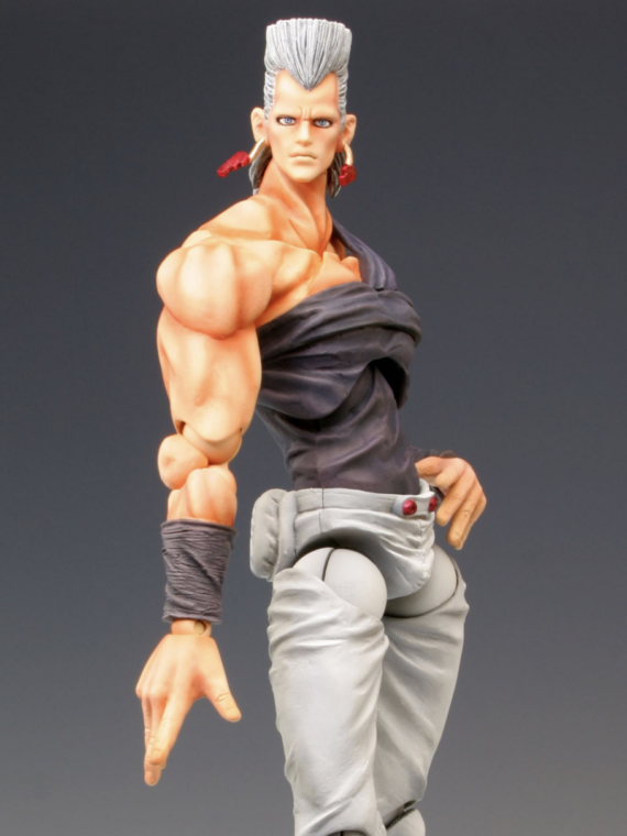 Medicos Jojo Bizarre Adventure Jean Pierre Polnareff Chozokado Action Figure pvc