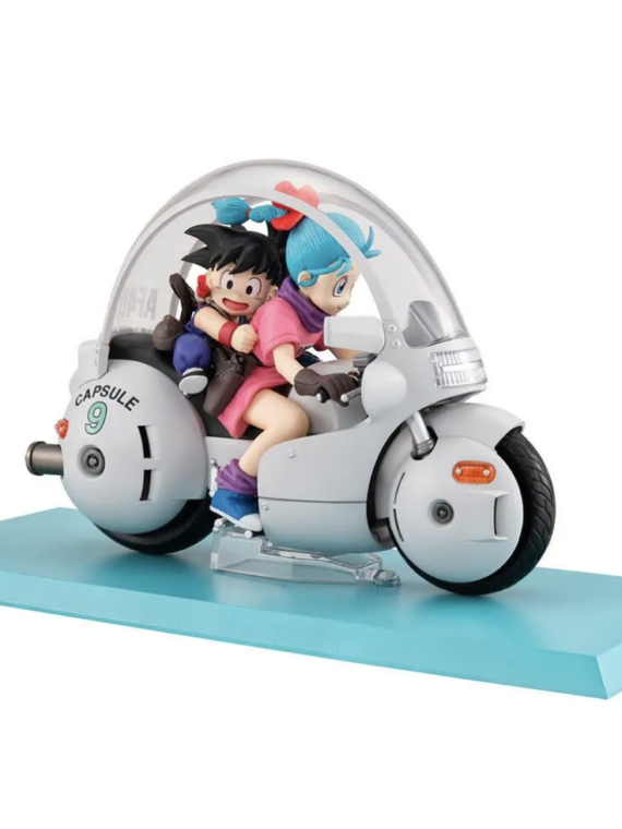 Megahouse Desktop Real Mccoy Dragon Ball 06 Son Goku & Bulma Limited Ed Repeat pvc statua