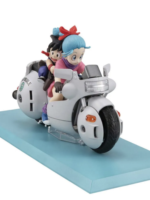 Megahouse Desktop Real Mccoy Dragon Ball 06 Son Goku & Bulma Limited Ed Repeat pvc statua