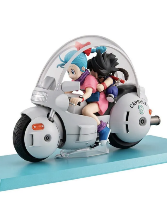 Megahouse Desktop Real Mccoy Dragon Ball 06 Son Goku & Bulma Limited Ed Repeat pvc statua