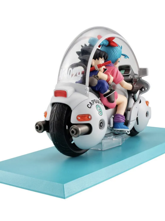 Megahouse Desktop Real Mccoy Dragon Ball 06 Son Goku & Bulma Limited Ed Repeat pvc statua