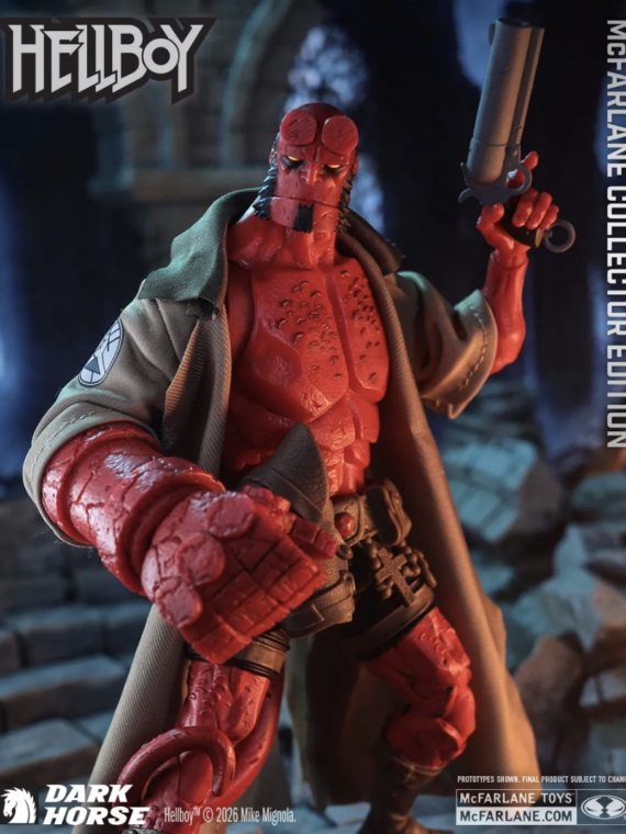 McFarlane Toys Mcfarlane Coll Edition 7inch Hellboy Action Figure pvc