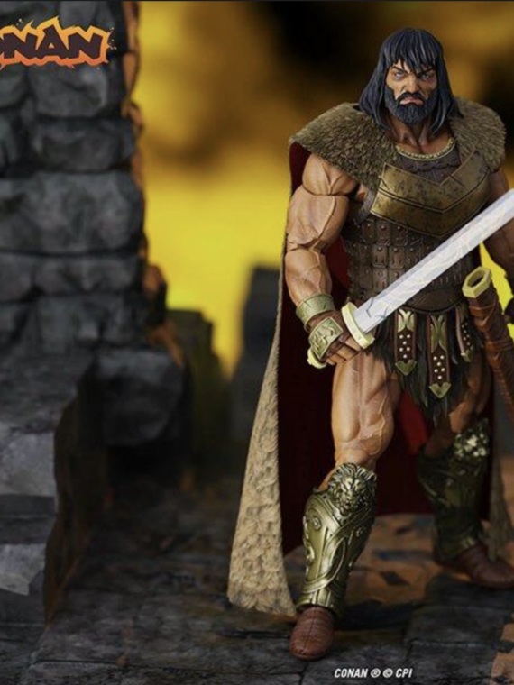 Boss Fight Studio Conan - King Conan Ruler Of Aquilonia H.a.c.k.s. 1:12 Action Figure
