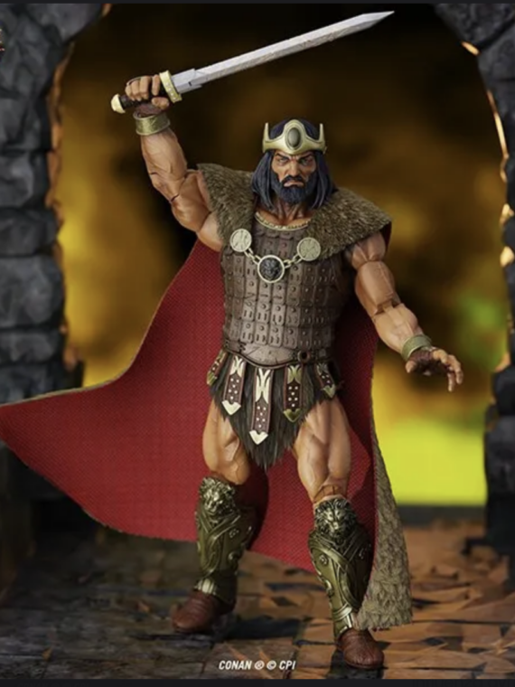 Boss Fight Studio Conan - King Conan Ruler Of Aquilonia H.a.c.k.s. 1:12 Action Figure