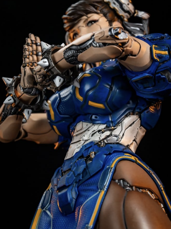 Pcs Street Fighter Statue 1/4 Chun-Li Android 47 cm resina