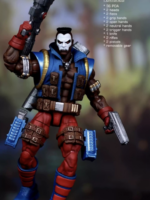 LC Studio Extreme Universe 3 Youngblood Chapel 1/12 action figure pvc, abs