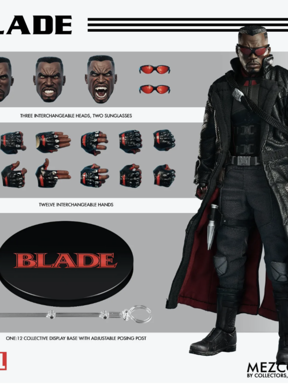 Mezco Toys One 12 Collective Blade Action Figure pvc 14 cm