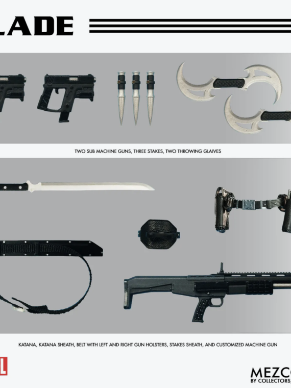 Mezco Toys One 12 Collective Blade Action Figure pvc 14 cm