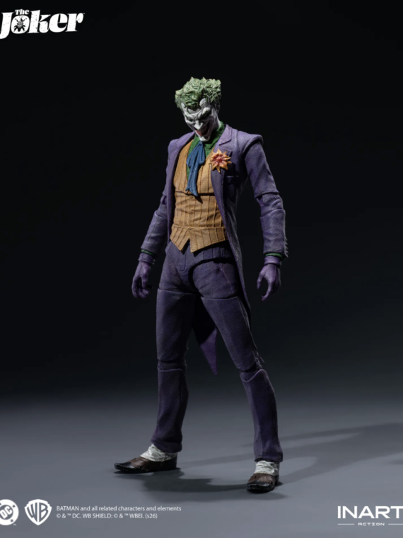 InArt The Joker 1/12 Action Figure abs/pvc 17 cm