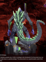 X plus Godzilla vs. Evangelion Plastic Model Kit Evangelion Test Type-01 “G” Awakened Form 20 cm Model kit Godzilla