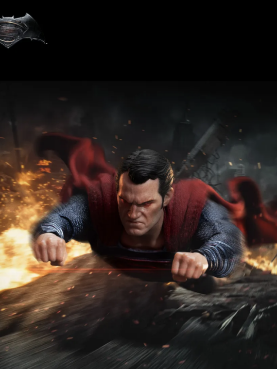 InArt Bvs Dawn Of Justice Superman 1/12 Action Figure pvc/stoffa 16 cm