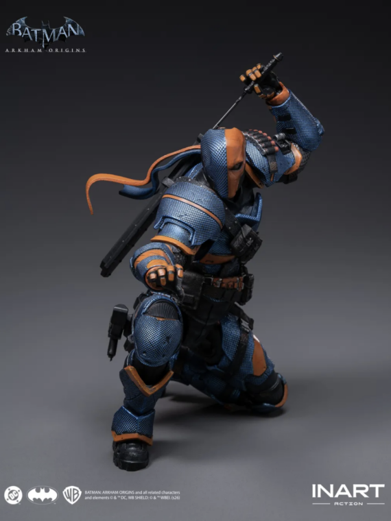 InArt Batman Arkham Origins Deathstroke 1/12 Action Figure 16 cm