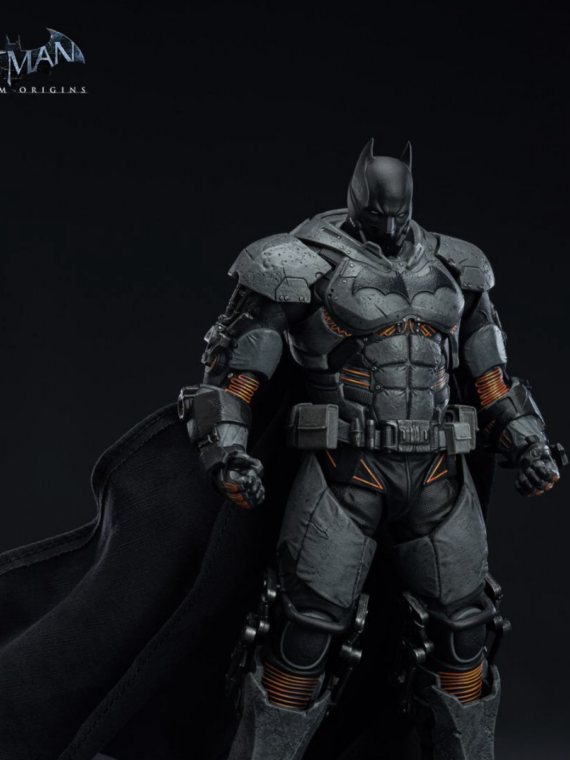 InArt  Batman Arkham Origins Batman (xe Suit) 1/12 Action Figure pvc/abs