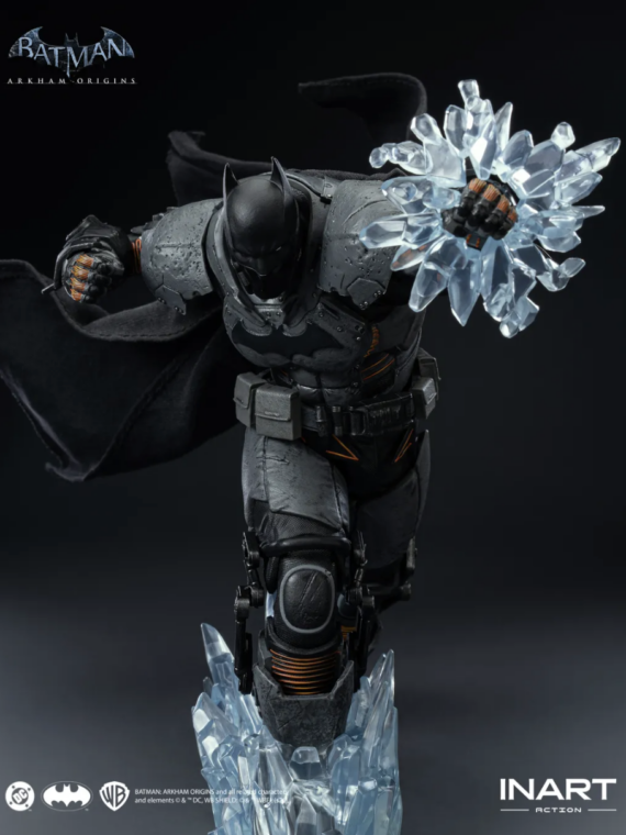 InArt  Batman Arkham Origins Batman (xe Suit) 1/12 Action Figure pvc/abs